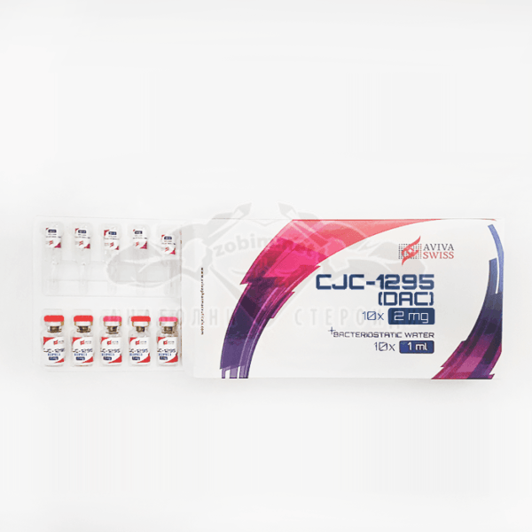 CJC-1295 DAC (συμπεριλαμβανομένου του βακτηριοστατικού νερού) - 10 amp. x 2 mg.
