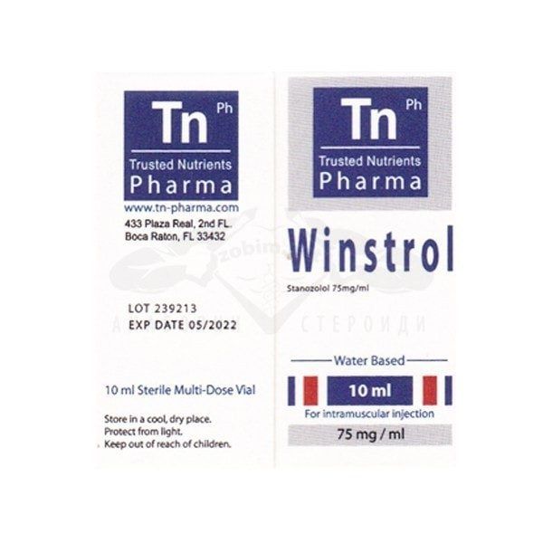 Winstrol Υδατικό (Με βάση το νερό στανοζολόλη) - 10 ml. x 75 mg.