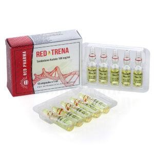 RED TrenA 100 (Οξική τρενβολόνη) - 10 αμπούλες х 100 mg. - Εικόνα 3