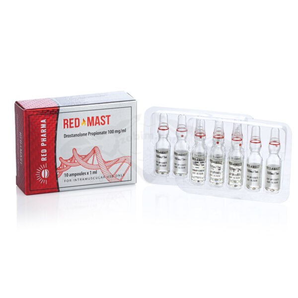 RED Mast 100 (Προπιονική δροστανολόνη) – 10 αμπούλες x 100 mg.