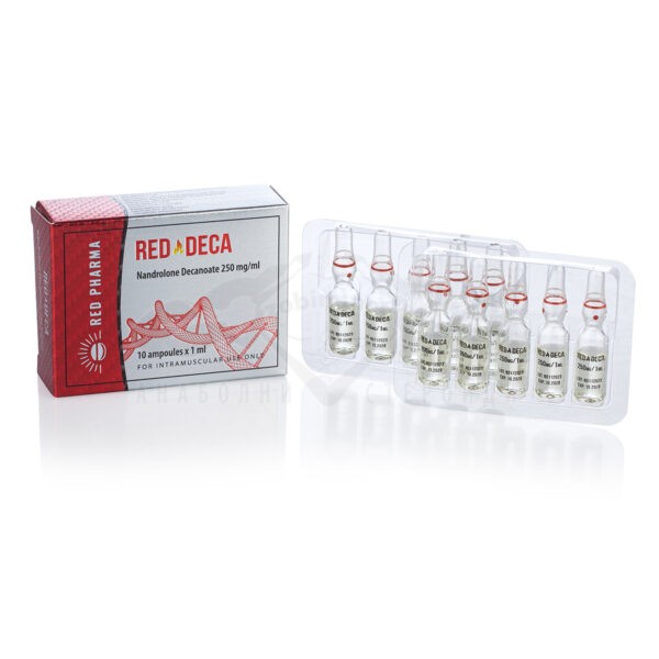 RED Deca 250 (νανδρολόνη Decanoate) – 10 αμπούλες x 250 mg.