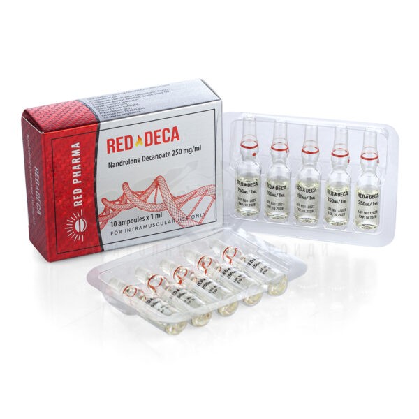 RED Deca 250 (νανδρολόνη Decanoate) – 10 αμπούλες x 250 mg.