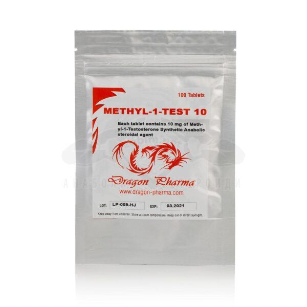 Methyl-1-Test 10 (μεθυλεστοστερόνη) - 100 καρτέλα. x 10 mg.