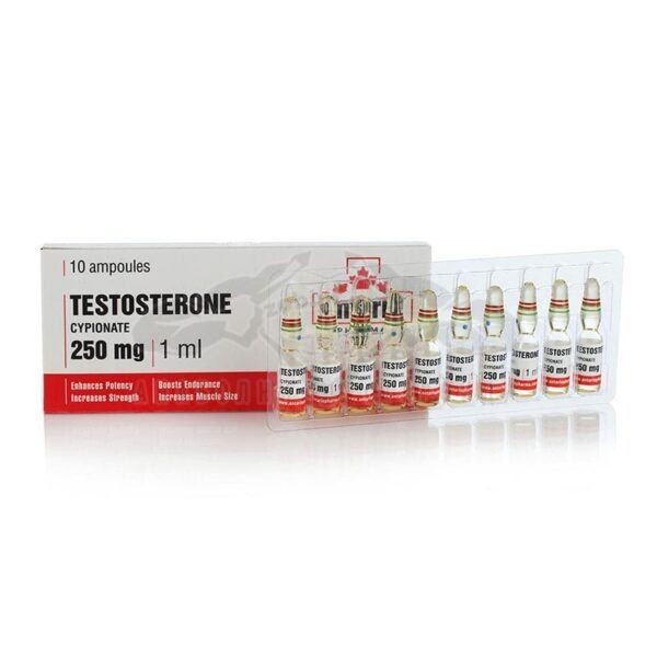 Τεστοστερόνη Κυπιονάτη - 10 αμπούλες x 250 mg.