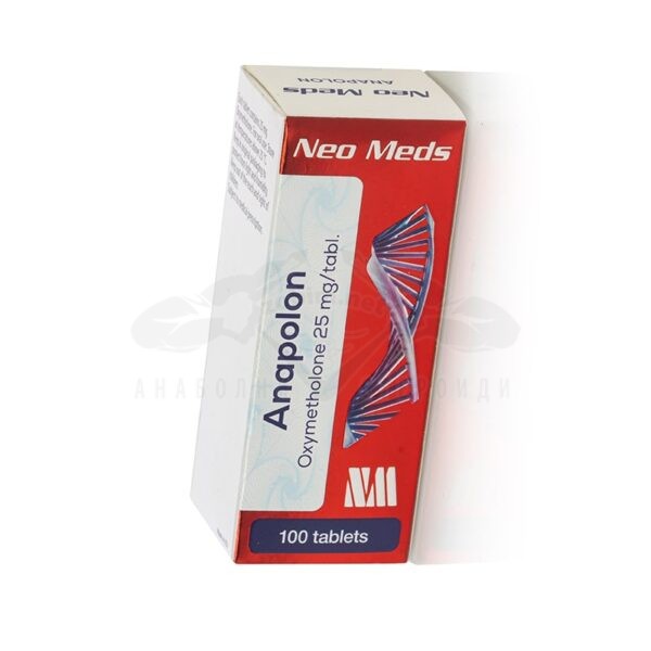 Anapolon (οξυμεθολόνη) 100 καρτέλες x 25 mg.
