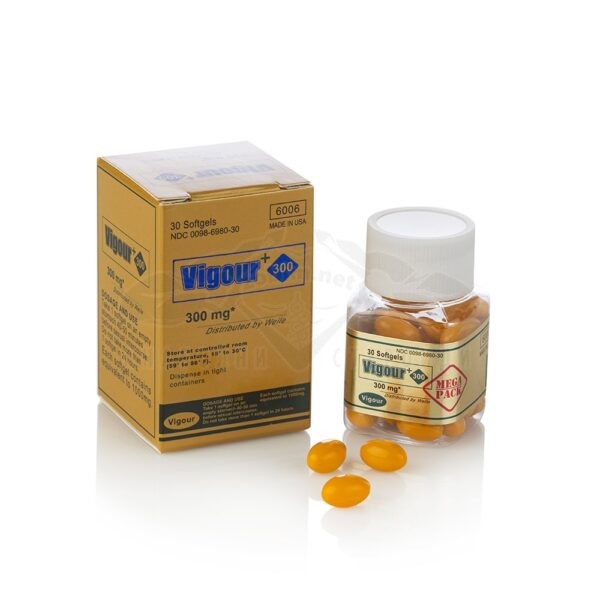 Vigour 300+ MEGA PACK - 30 μαλακές κάψουλες