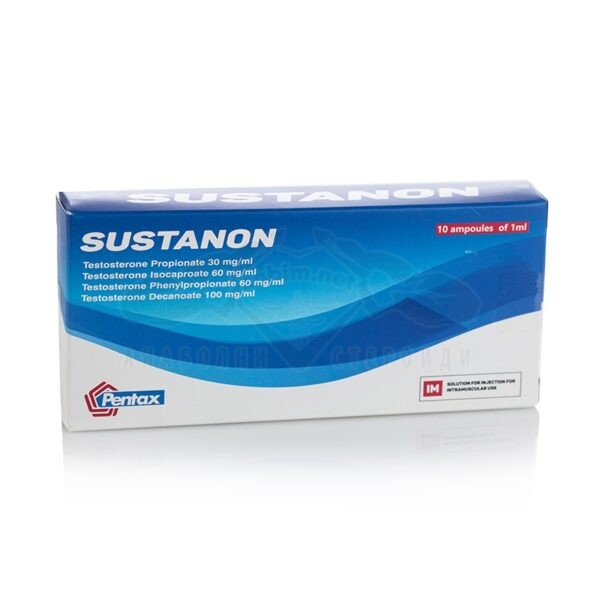 Sustanon (μείγμα τεστοστερόνης) - 10 αμπούλες x 250 mg.