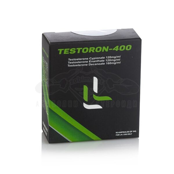 Testoron-400 (μείγμα τεστοστερόνης) 10 αμπούλες x 400 mg.