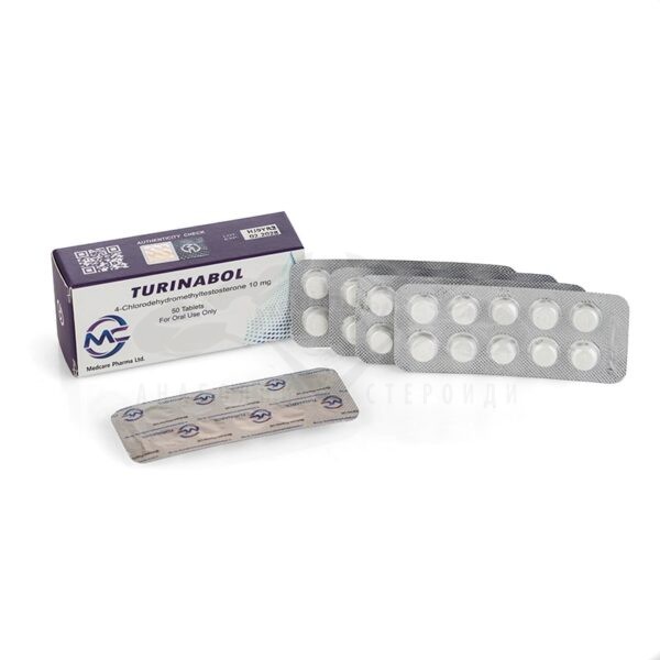 Turinabol (χλωροδεϋδρομεθυλοτεστορόνη) - 50 καρτέλα. x 10 mg.