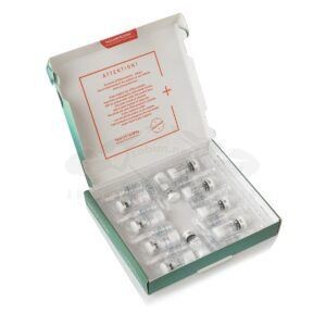 Nouvetropin (RHGH) - 10 φιαλίδια. x 10 IU + 10 αμπ. βακτηριοστατικό вода - Εικόνα 2