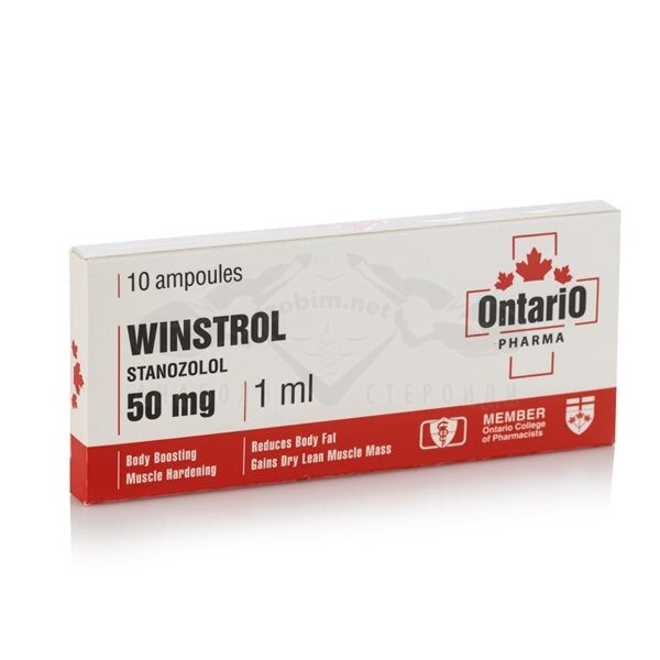 Winstrol (Stanozolol) - 10 αμπούλες x 50 mg.