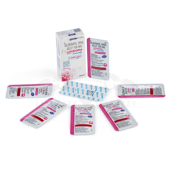 Lovegra (Sildenafil) Oral Jelly 7 φακελάκια x 100 mg.