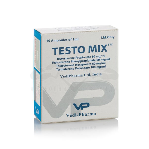 Testo Mix (μείγμα τεστοστερόνης) 10 αμπούλες x 250 mg.