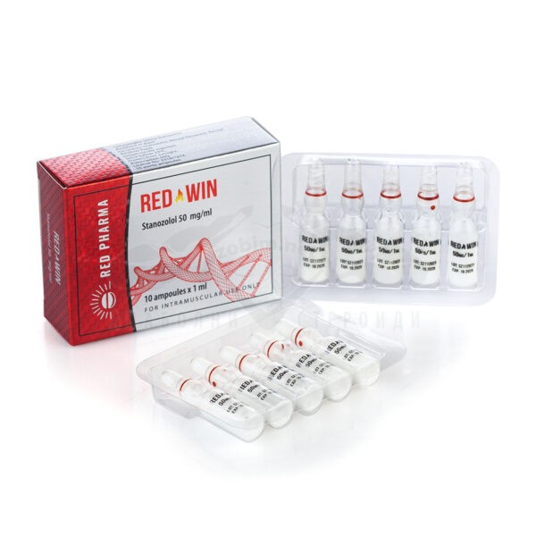 RED WIN (Stanozolol) – 10 αμπούλες x 50 mg.