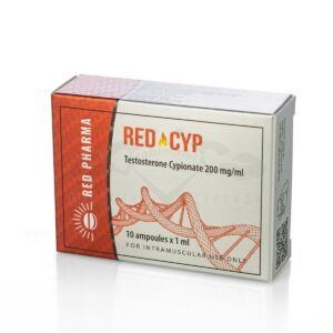 RED CYP (κυπιονική τεστοστερόνη) – 10 αμπούλες x 200 mg. - Εικόνα 3