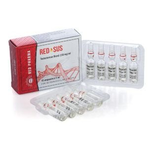 RED SUS 250 (μείγμα τεστοστερόνης) - 10 αμπούλες x 250 mg. - Εικόνα 3