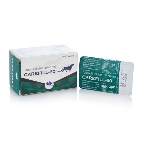Carefill-40 (ταδαλαφίλη) - 10 ταμπλέτες x 60 mg. (Αντιγραφή)