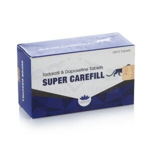 Super Carefill (ταδαλαφίλη 20 mg. + δαποξετίνη 60 mg.) - 10 δισκία x 80 mg. - Εικόνα 2