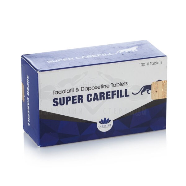 Super Carefill (ταδαλαφίλη 20 mg. + δαποξετίνη 60 mg.) - 10 δισκία x 80 mg.