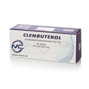 Clenbuterol (υδροχλωρική κλενβουτερόλη) - 50 δισκία x 0,04 mg. - Εικόνα 2