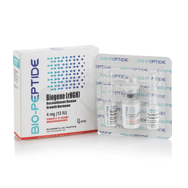 Biogene (rHGH) ανασυνδυασμένη ανθρώπινη αυξητική ορμόνη - 12 IU 4 mg.