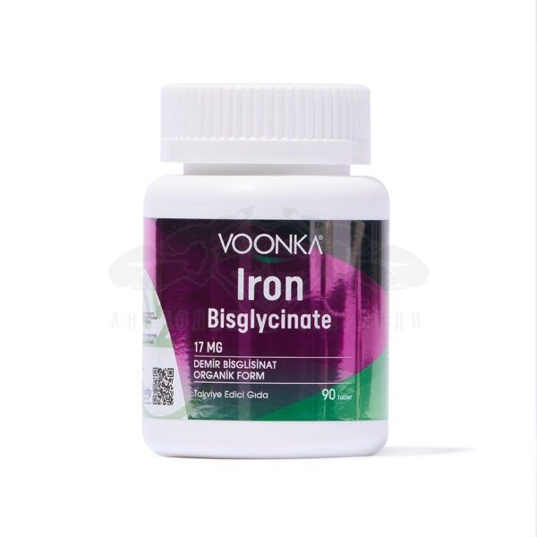 Voonka Iron Bisglycinate - 90 καρτέλες.