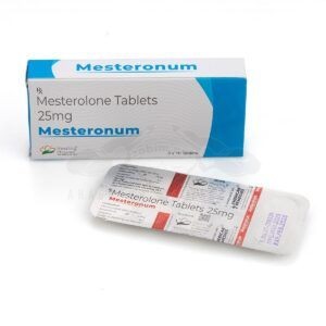Indian pharmaceutical Mesterolon (Proviron) – 30 tablets x 25 mg.