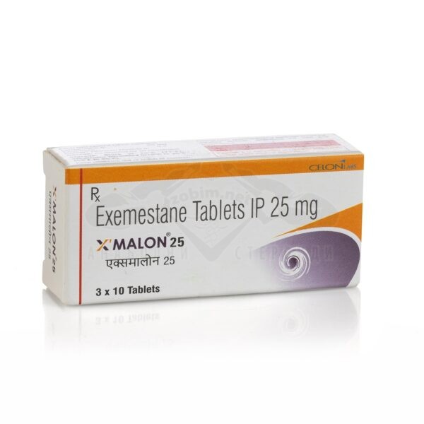 Exemestane - 30 δισκία x 25 mg.