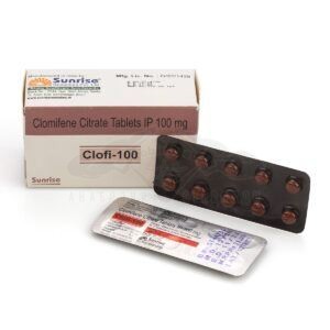 Clofi-100 (Indian pharmaceutical clomiphene) – 10 δισκία x 100 mg. - Εικόνα 2