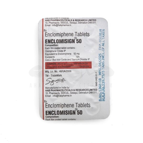 Enclomisign 50 (Enclomiphene) – 5 δισκία x 50 mg.