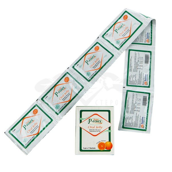Super P-Force Jelly / Ζελέ διέγερσης και κατακράτησης – 7 τεμάχια