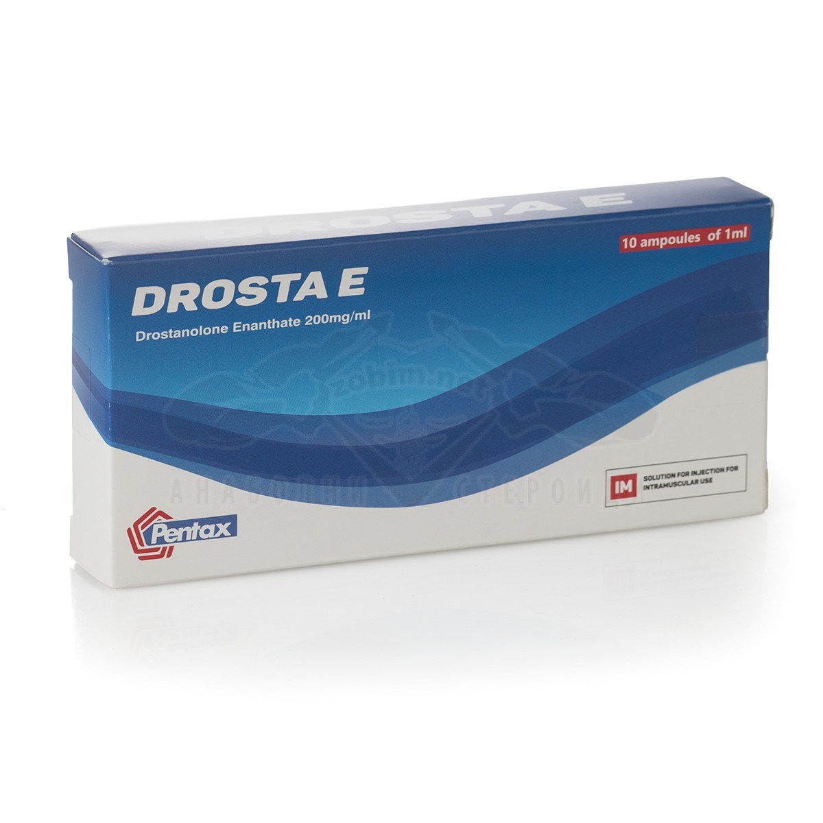 Drosta E (Drostanolone Enanthate) – 10 αμπούλες х 200 mg. - Εικόνα 2