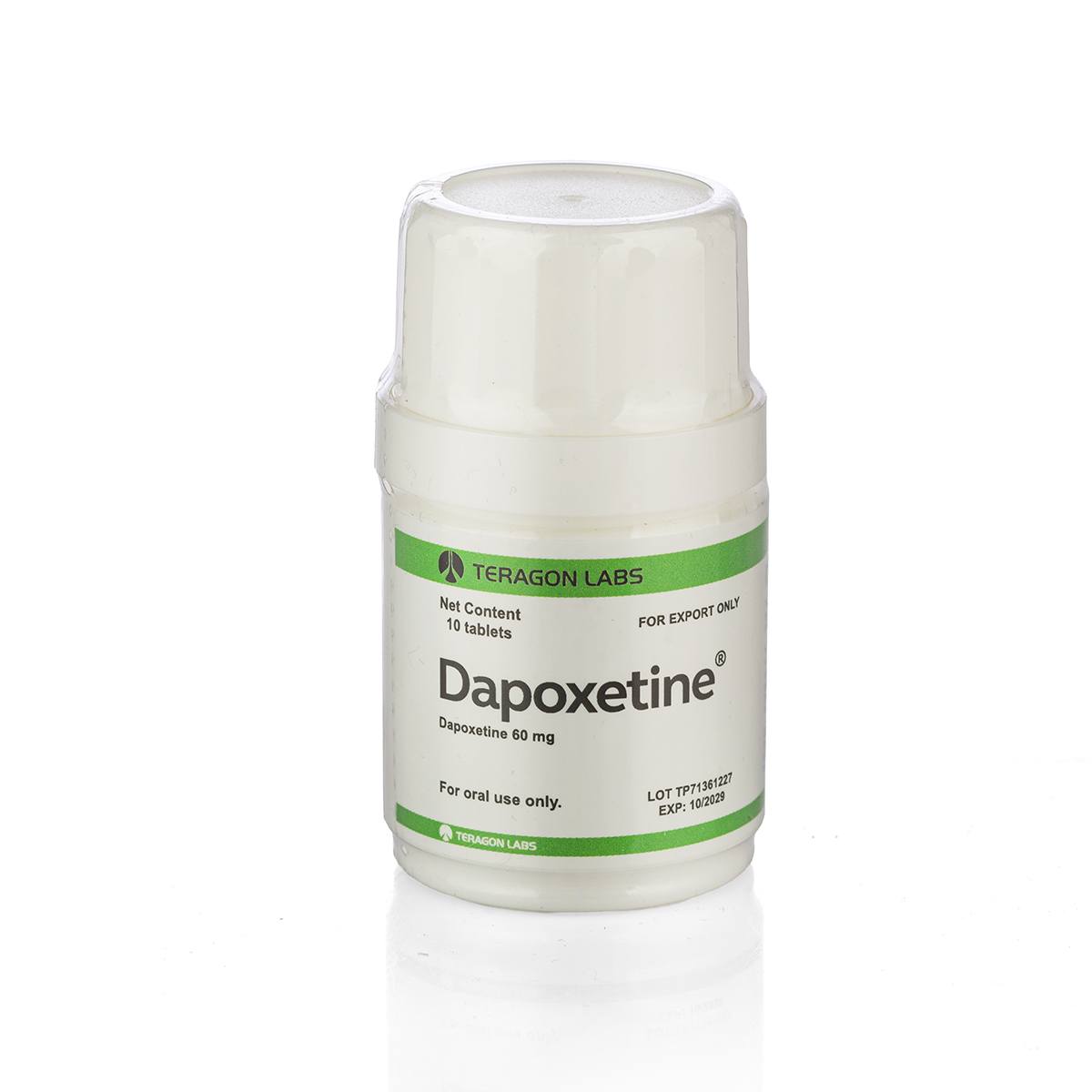 Dapoxetine - 10 δισκία х 60 mg. - Εικόνα 2