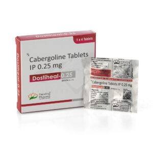 Dostiheal-0.25 (Cabergoline) - 4 δισκία х 0,25 mg. - Εικόνα 2