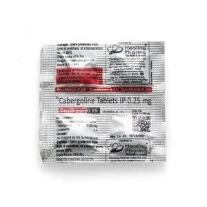 Dostiheal-0.25 (Cabergoline) - 4 δισκία х 0,25 mg. - Εικόνα 5