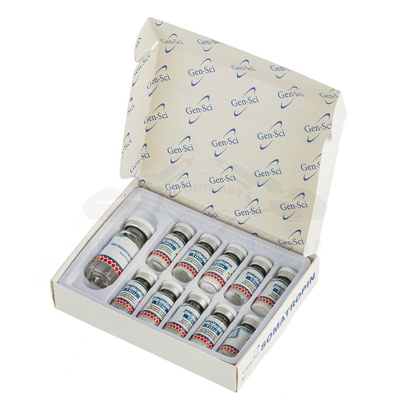 HGH Somatropin - 10 φιαλίδια x 10 mg. - Εικόνα 4